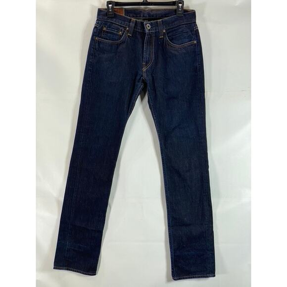 J BRAND Men's Raw Indigo Kane Slim-Straight Five-Pocket Denim Jeans SZ 30